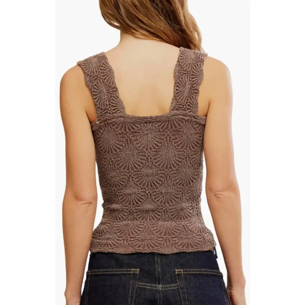 Intimately Love Letter Cami NWOT pinecone - Picture 3 of 3